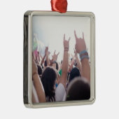 ロック・コンサートの聴衆 メタルオーナメント (右)
