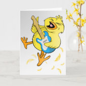 ロック・シック カード (黄色い花)