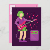 ロック・シック ポストカード (正面/裏面)