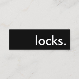 ロック スキニー名刺