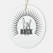 ロック セラミックオーナメント (左)