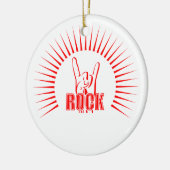 ロック セラミックオーナメント (左)