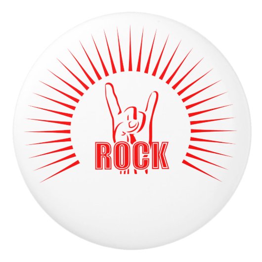 ロック セラミックノブ (正面)