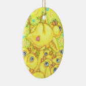 ロック&チ転がック、春モシュピットオーナメント楕円 セラミックオーナメント (右)