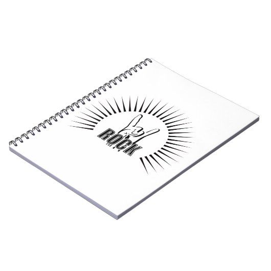 ロック ノートブック (左側)