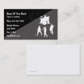 ロック・バンドのテーマ 名刺 (正面/裏面)