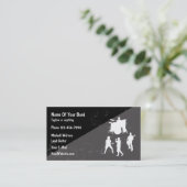 ロック・バンドのテーマ 名刺 (スタンド正面)