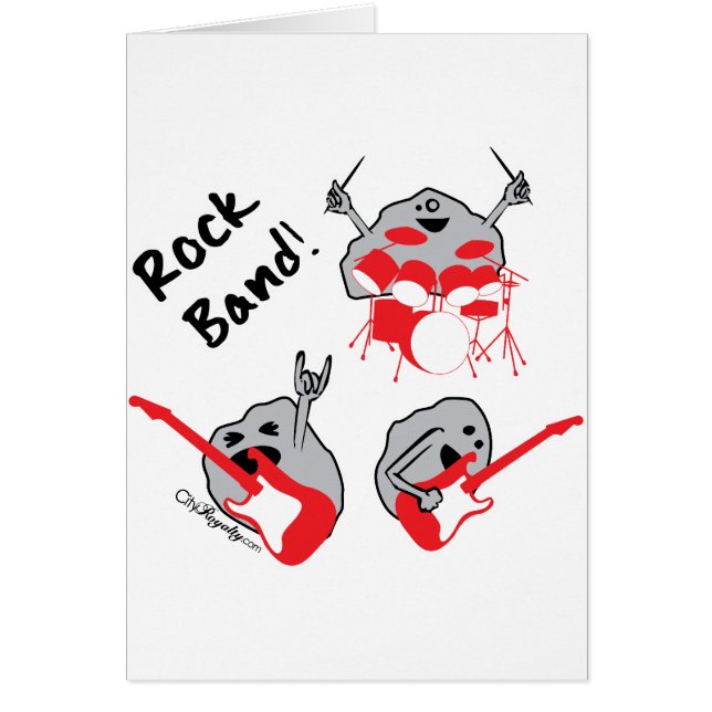 ロック・バンド (正面)