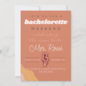 ロック&バ転がッハパーティの招待状 招待状 (正面)