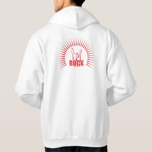 ロック パーカ (裏面)