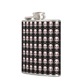 ロック&フラ転がスコ重い金属ドラマー飲料フラスコ フラスク (左)