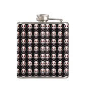 ロック&フラ転がスコ重い金属ドラマー飲料フラスコ フラスク (裏面)