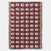 ロック&ブランケ転がット重金属ドラマー投げ スローブランケット (正面縦)