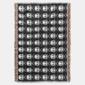 ロック&ブランケ転がット重金属ドラマー投げ スローブランケット (正面縦)