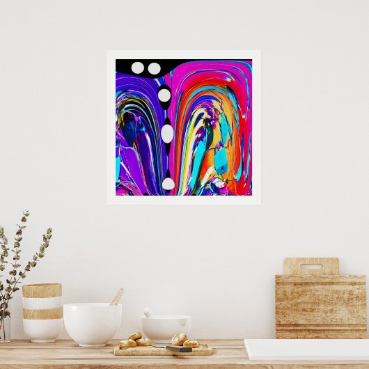 ロック ポスター (キッチン)