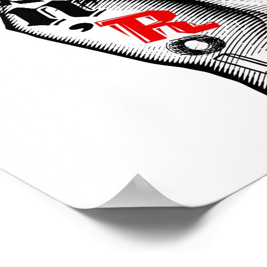 ロック ポスター (角)