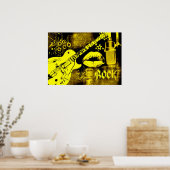 ロック ポスター (キッチン)