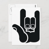 ロック ポストカード (正面/裏面)