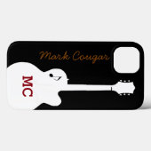 ロック・ミュージックのギタリストのため Case-Mate iPhoneケース (裏面 (横))