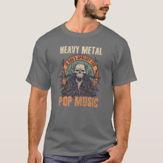 ロック・ミュージック ヘヴィメタル ポップ・ミュージックファミルへの謝罪 Tシャツ