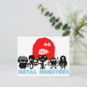 ロック=ライフ・メタル・モンスター ポストカード (スタンド正面)
