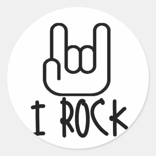 ロック! ラウンドシール (正面)