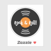 ロック&レコ転がードのビニカスタムルステッカー シール (シート)