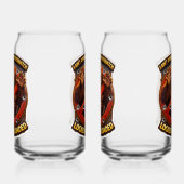 ロック&ロード・サスカッチの缶グラスドリンク ガラス缶 (左)