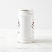 ロック&ロールビールマグ重金属スタイン ビールジョッキ (中央)