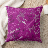 ロック&ロ転がックスターピンク装飾用クッション クッション (ブランケット)