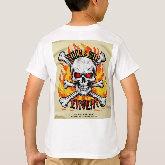 ロック&反転が反Tee Tシャツ (裏面)