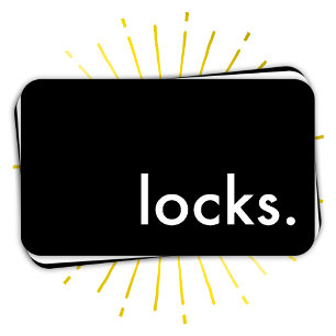 ロック。 名刺