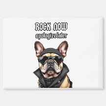 ロック、後で謝る