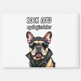 ロック、後で謝る マグネット