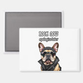 ロック、後で謝る マグネット (正面/裏面)