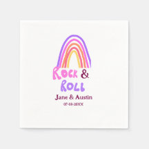 ロック&転がの追加カップル名レトロな虹