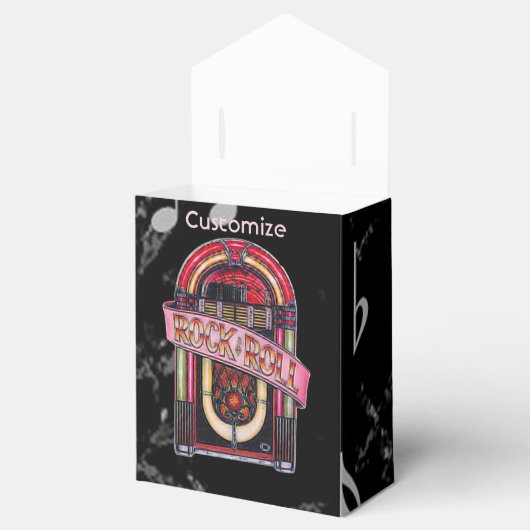 ロック&転がジュケボックスレトロテントフェイスボックス フェイバーボックス (オープン)