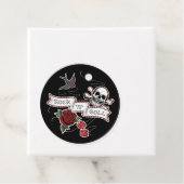 ロック&転がパーティースカルロカビリータトゥーミュージシャン フェイバータグ (インサイチュ)