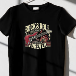 「ロック&転がフォーエバー」 Tシャツ