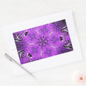 ロック!_ 長方形シール (封筒)