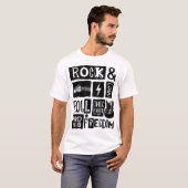 ロック&音楽好き転がの喜び Tシャツ (正面フル)
