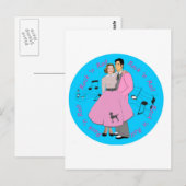 ロック' n 転が ポストカード (正面/裏面)