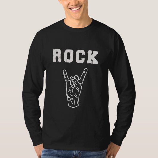 ロック Tシャツ (正面)