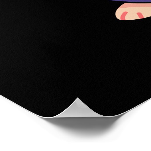 ロックNモルおもしろいアニマルプンダークBG ポスター (角)