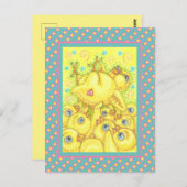 ロックNロールシック、イースター春モッシュピット葉書 ポストカード (正面/裏面)