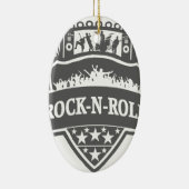 ロックnロールバンド セラミックオーナメント (右)