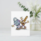 ロックn鍵 ポストカード (スタンド正面)