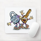 ロックn鍵 マウスパッド (マウス)