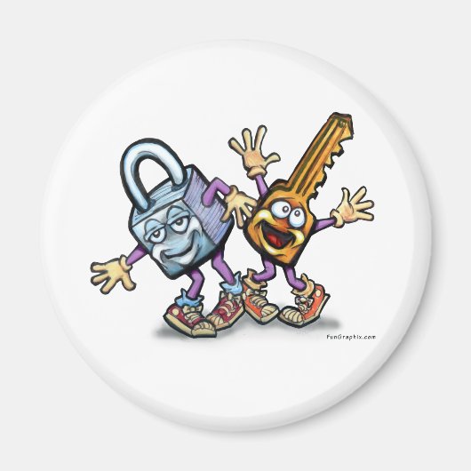 ロックn鍵 マグネット (正面)