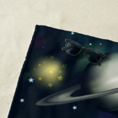 ロッケシップ宇宙アドベンチャーのパーソナライズ ビーチタオル (インサイチュ)